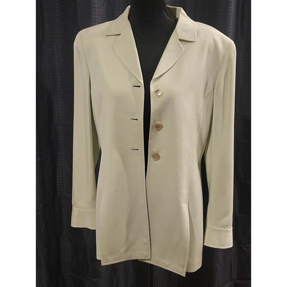 Liz Claiborne Collection Womens 8 Silk Blazer and Colorblock Dress Set